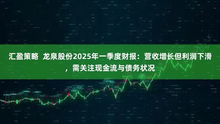 汇盈策略  龙泉股份2025年一季度财报：营收增长但利润下滑，需关注现金流与债务状况